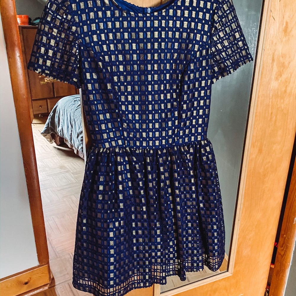 Short sleeve boutique dress